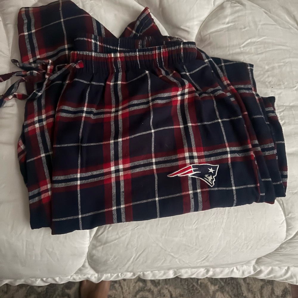 New England Patriots Plaid Pajama Pants